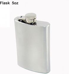 Trinkflasche Getränk 140ml Chrom Gebürstet
