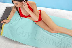 Πετσέτα Θαλάσσης Guy Laroche 90x180 Double Aqua Πετσέτα Θαλάσσης Guy Laroche 90x180 Double Aqua