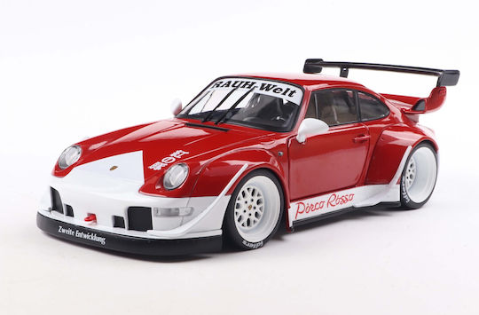 1/18 Porsche 911 993 Rwb Rauh-welt Body Kit Porco Rosso Red White 2020