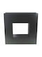 Marhome Planter Box Metal Gri 100x26x100cm.