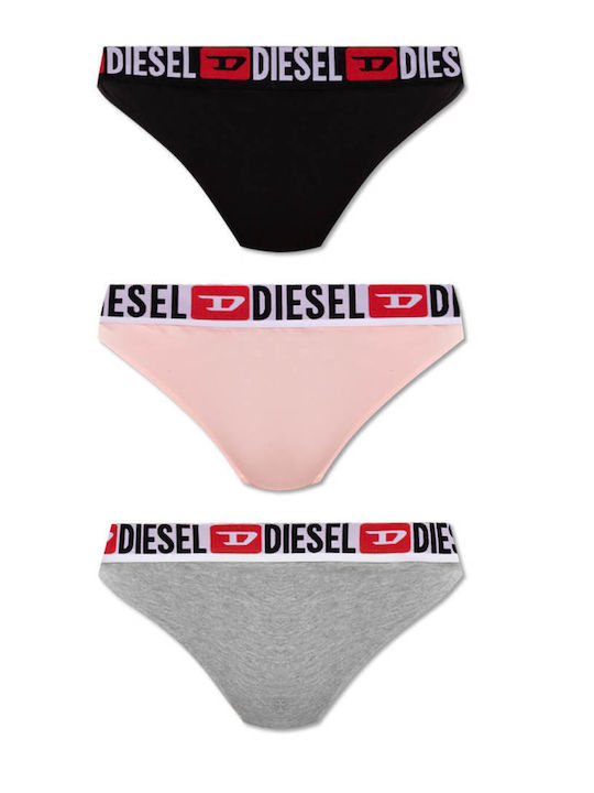 Diesel Ufst-stars Women's Slip 3Pack Pink