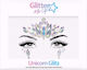 Стикери Бижута Glitter Me Up Unicorn Glitz