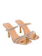 Sandals with Strass Gold