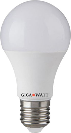 GigaWatt Λάμπα LED 9W για Ντουί E27 Ψυχρό Λευκό