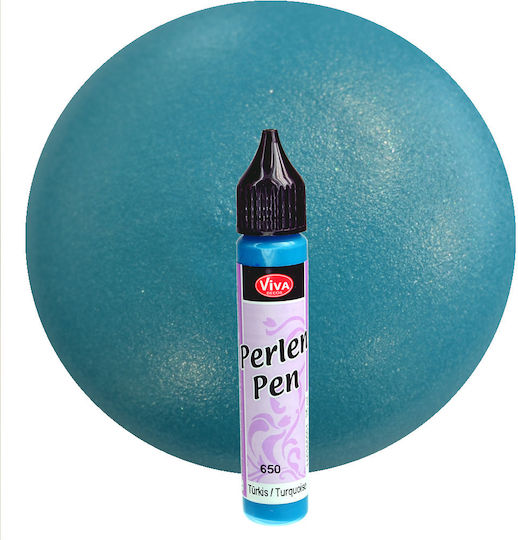 Perlen-pen 25ml Viva Decor Turquoise