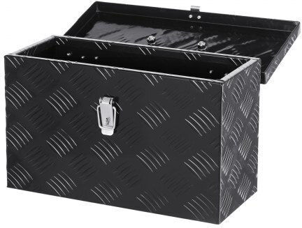 Vevor 16"x7.5"x10" Heavy Duty Aluminum Truck Bed Tool Box Pickup Rv Black