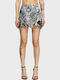 Mini Skirt with Tulle Grey