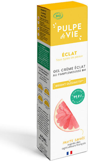 Pulpe De Vie Eclat Ενυδατική Gel-Κρέμα Προσώπου Ημέρας κατά των Πανάδων με Ρύζι & Πρεβιοτικά 40ml