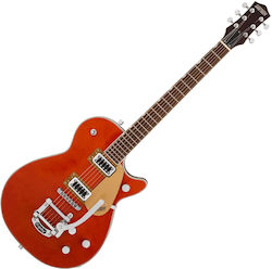 Gretsch Guitars Gretsch G5230t Electromatic Jet Ft Single-cut Bigsby Orange Stain Electric Guitar
