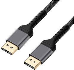 Naxius Cable DisplayPort male - DisplayPort male 1m Black