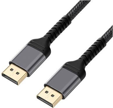 Naxius Кабел DisplayPort мъжки - DisplayPort мъжки 1м Черен