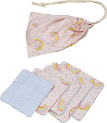 Baumwollpads Handgemacht Regenbogen 5 Stück Baumwollpads Handgemacht Regenbogen 5 Stück