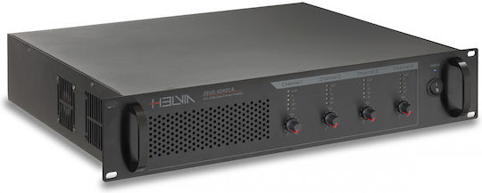 Helvia Zeus 4240CA Τελικός Ενισχυτής Εγκαταστάσεων 4.0 Καναλιών 240W/100V