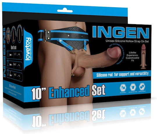 Ingen 10'' Enhanced Set Xs S M Flesh
