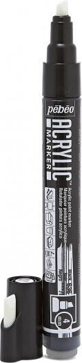 Pebeo Marker Acrilic 4mm Negru