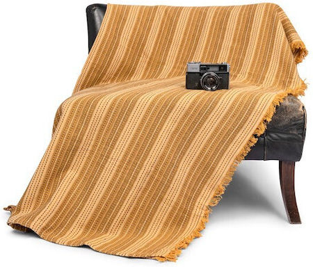 Mc Decor 33001 Cuvertură Pentru Canapea 2 Locuri 170x240 cm Mustard