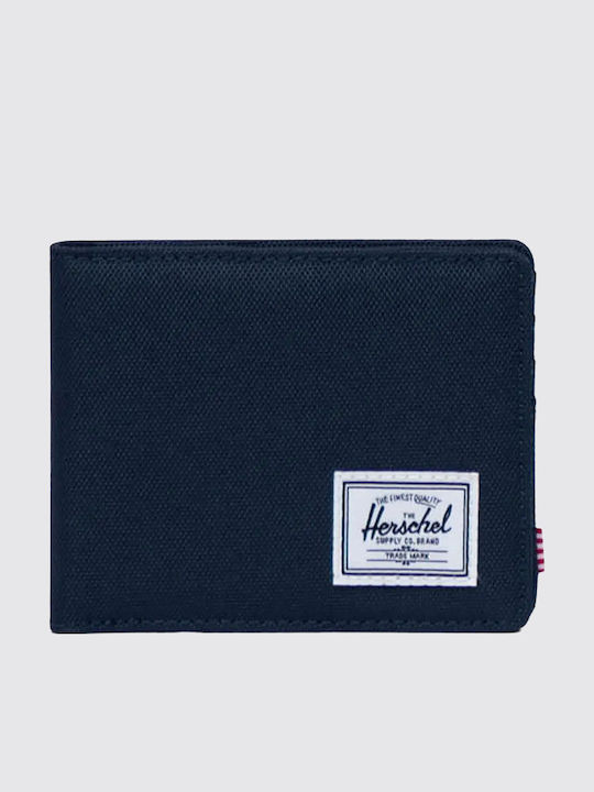 Herschel Roy Ανδρικό Πορτοφόλι με RFID Μπλε
