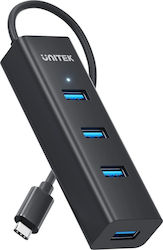Unitek USB Hub 15 Θυρών (USB-C / USB-A) Y-3089Z0