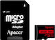 Apacer microSDXC 128GB U1 V10 A1 UHS-I 100MB/s with Adapter