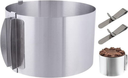 Cake Land 10cm Adjustable Cake Ring 16-30cm Springform Pan