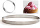 Perforated Tart Ring Mold Ø=10 Cm