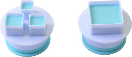 Plunger Cutter Squares Square Cookie Cutter Mold