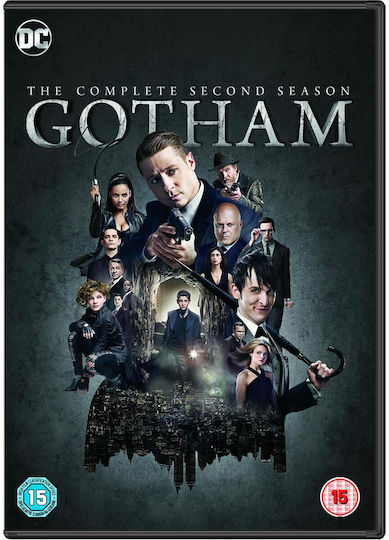 Gotham Complete 2nd Season Gotham 2ος Κυκλος 6 Dvds