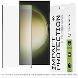 Techsuit Full Face Tempered Glass Μαύρο