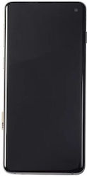 Screen with Frame for Samsung Galaxy S10 G973 (Black)