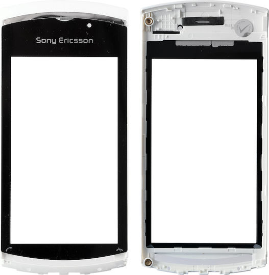 Sony Ericsson U8i Front+lens Ανω Πληκτρα White