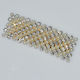 Hair Accessories Hair Pin Faux Bijoux Brass White Crystals Soft Gold Bz-as-00022
