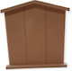 Schlüsselhalter-Haus Mdf 27x26cm