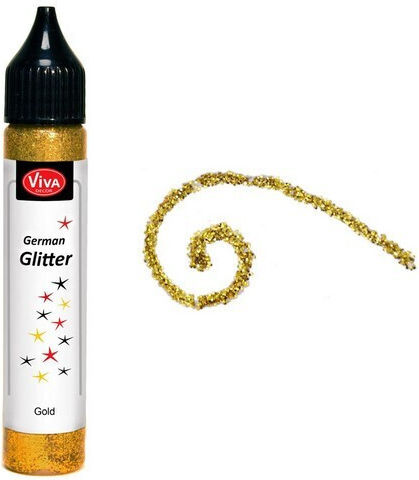 German-Glitzer 28 Ml Viva Decor Gold