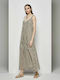 Summer Maxi Dress Olive Green