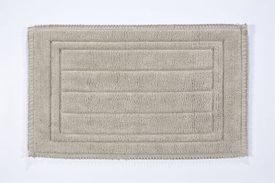 Down Town Home Πατάκι Μπάνιου Βαμβακερό Beige 50x80εκ.