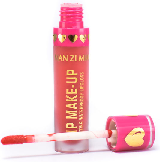 Romantic Bear Liquid Lipsticks Transparent Packaging Hearts 2.5g By La Meila 1