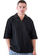 Polo Blouse Black
