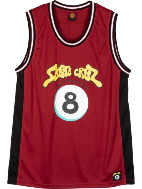 Santa Cruz T-shirt Burgundy SCA-VST-0786