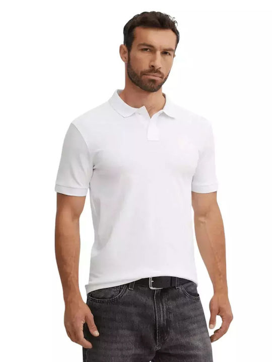 Boss Polo Μπλούζα Κοντομάνικη Λευκό