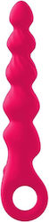 Anal Beads with Vibration Pink