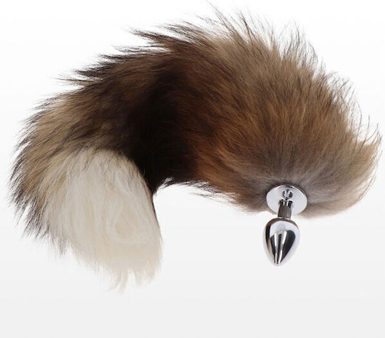 Taboom Foxtail Anal Plug Silver