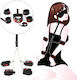 BDSM Set Cuffs & Collar Restraint Kits Black