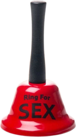 Διακοσμητικο Μεταλλικο Κουδουνακι 12.8x7x7 Cm-ring Sex Διαφανο Κουτακι