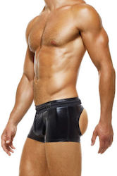 Modus Vivendi Latex Bottomless Boxer Черни