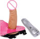 Hollow Cannon Dildo Wearable Erotic Aid Vibrator