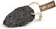 Μαύρη Φυσική Πέτρα Ηφαιστειακή Λάβα Lava Scrub Stone 8,5 Cm