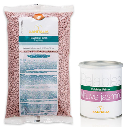 Xanitalia Doll Hair Removal Wax Pastilles Brazilian Wax Mauve Jasmine 1000g