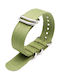 Curea Textilă Nato Zulu Army Verde Militar Rezistentă 20mm