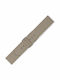 Leather Strap 22mm 0508bzd Dark Beige