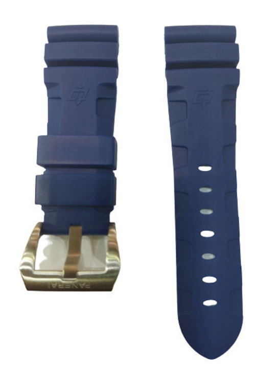 Curea de Cauciuc Panerai Luminor Submersible Albastru Marin 26mm